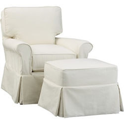 chair slipcovers crate and barrel