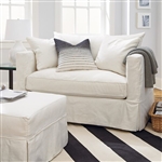 Slipcovers for Crate & Barrel Willow I Ottoman