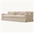 RH Belgian STANDARD Slope Arm Sofa - 10'